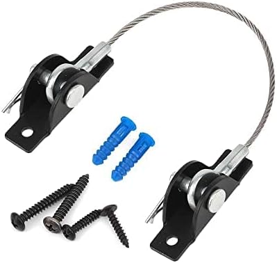 Furniture Anchors Anti-Tip Kit (6 Pack)- Furniture Straps for Baby Proofing, Secure 400 lbs Cabinet Prevent Falling Prevention Strap, Wall Anchor ...